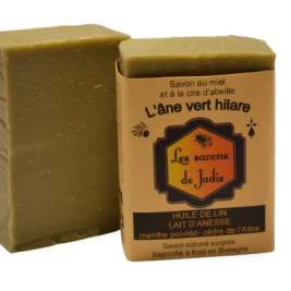 L'âne vert hilare